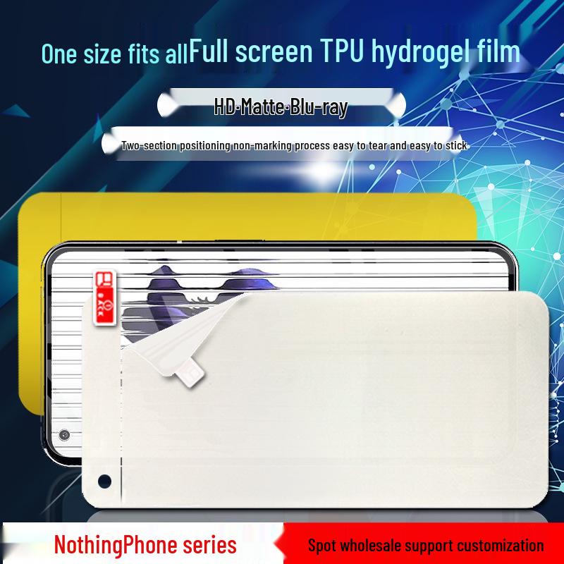 Compatible CMF Phone2Pro HD Explosion-Proof, Anti-Scratch Matte Hydrogel Film