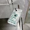 Lucky Letter Art Shockproof Soft Silicone Clear Phone Case For Iphone 13 12 Promax 11 Xsmax Xr X 14 Pro Max Cute Back Cover