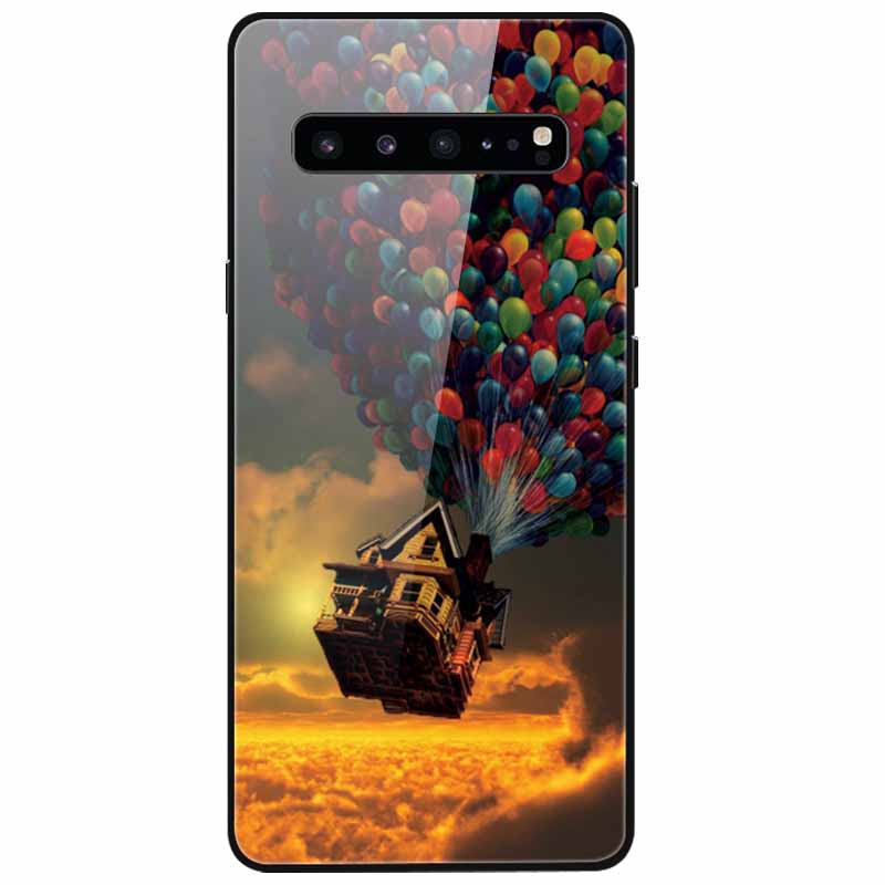 Tempered Glass Case For Samsung S10 / S 10 Plus / S10e Cover Luxury Hard Back Covers for Samsung Galaxy S10Plus S 10e Coque Cool
