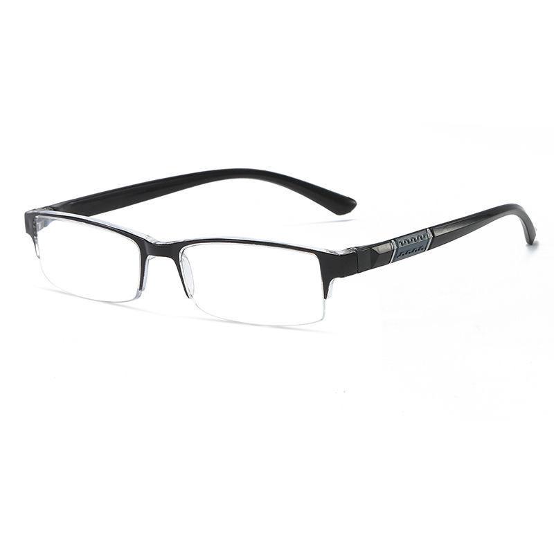 Reading Glasses Men Women High Quality Half-frame Diopter Glasses Business Male Presbyopic Eyeglasses +1.0 1.5 2.0 2.5 4