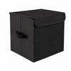 Lidded Storage Hinged cubeTop Foldable Box Carrying Handle