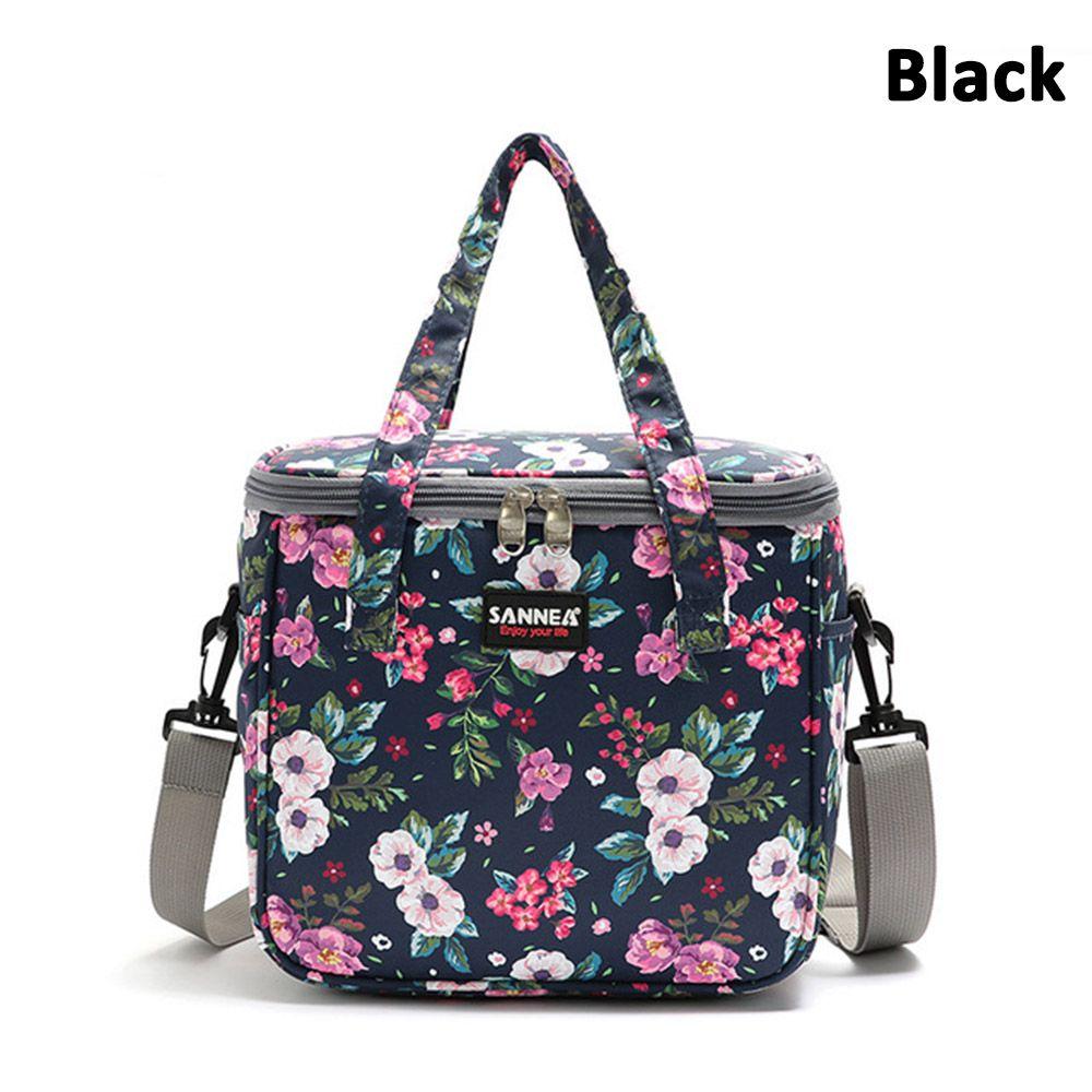 Oxford Cloth Shoulder Strap Large Capacity Storage Box Picnic Bag Insulated Lunch Bags Cooler Bag