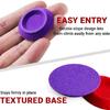 Pack of 12 Roach Insect Feeder Bowls with Inclined Entrance Facilitating Easy Feeding for Reptiles and Amphibians