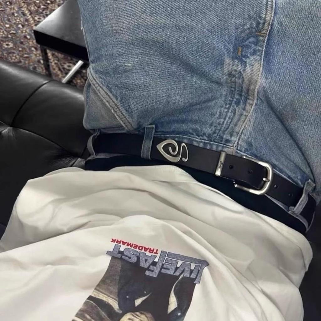 2025 Men's Retro Pin Buckle Belt - High-Quality PU Leather, Versatile Niche Design Waistband