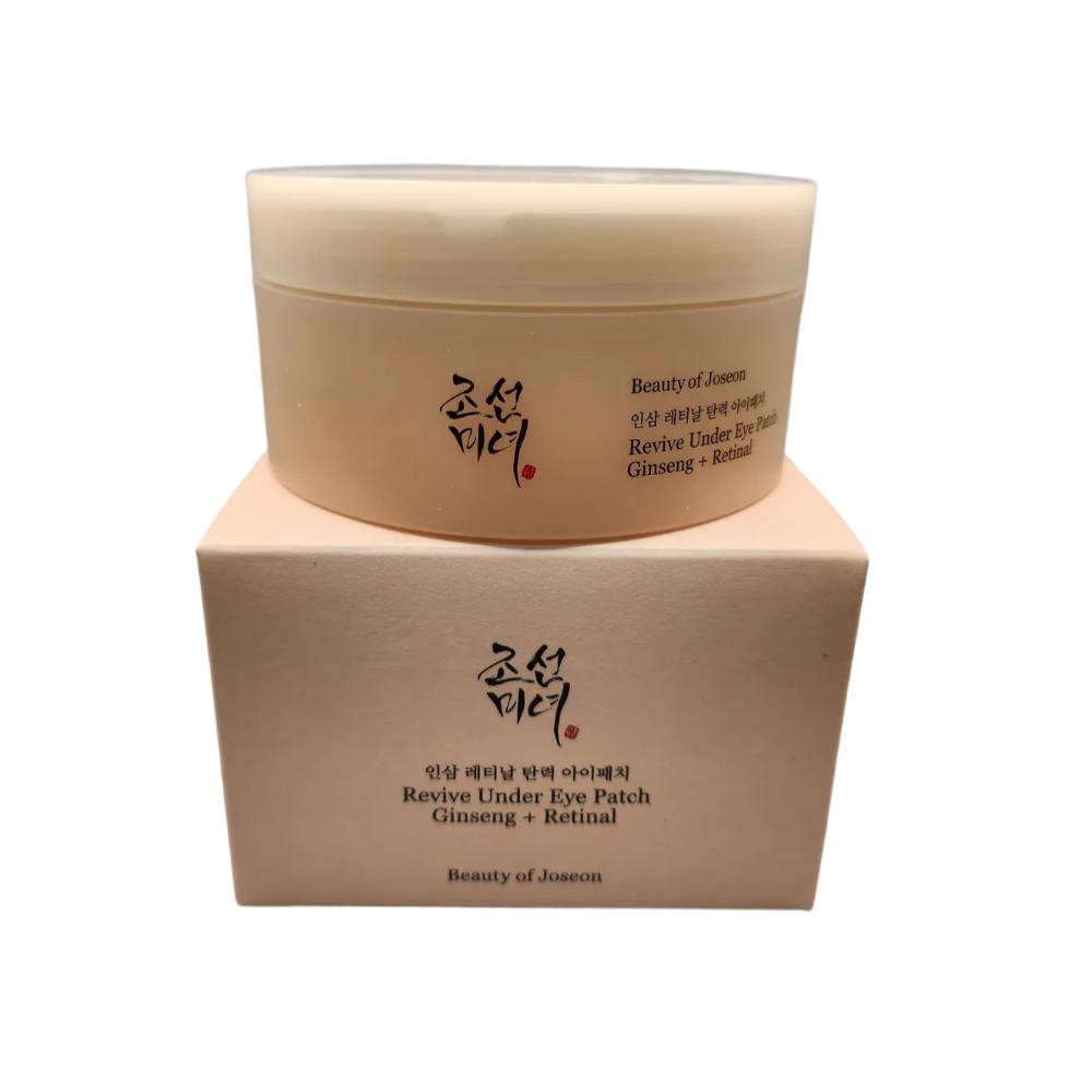 Beauty of Joseon Ginseng Retinal Revive Eye Patch 60 Sheets Firming and Anti-Wrinkle Under Eye Care