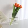 Unique Shape Book Letter Acrylic Vase Aesthetic Clear Book Vase Transparent Vase  Office