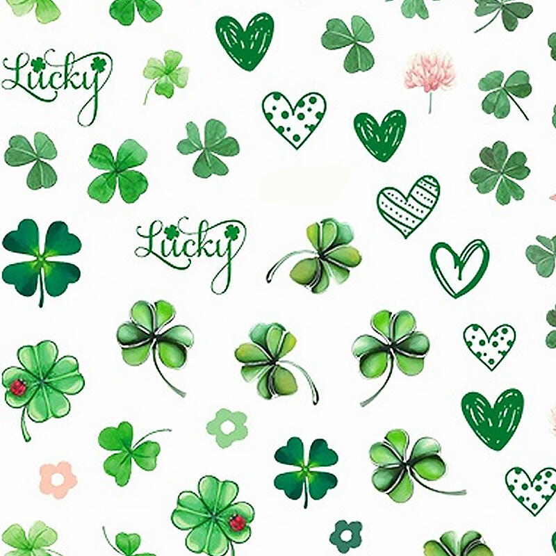 Clover Gel Nail Sticker Small Design Deco Toenail Manicure
