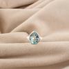 Sky Blue Topaz Gemstone 925 Sterling Silver Designer Jewelry Handmade Ring Gift For Mother RR-76-14