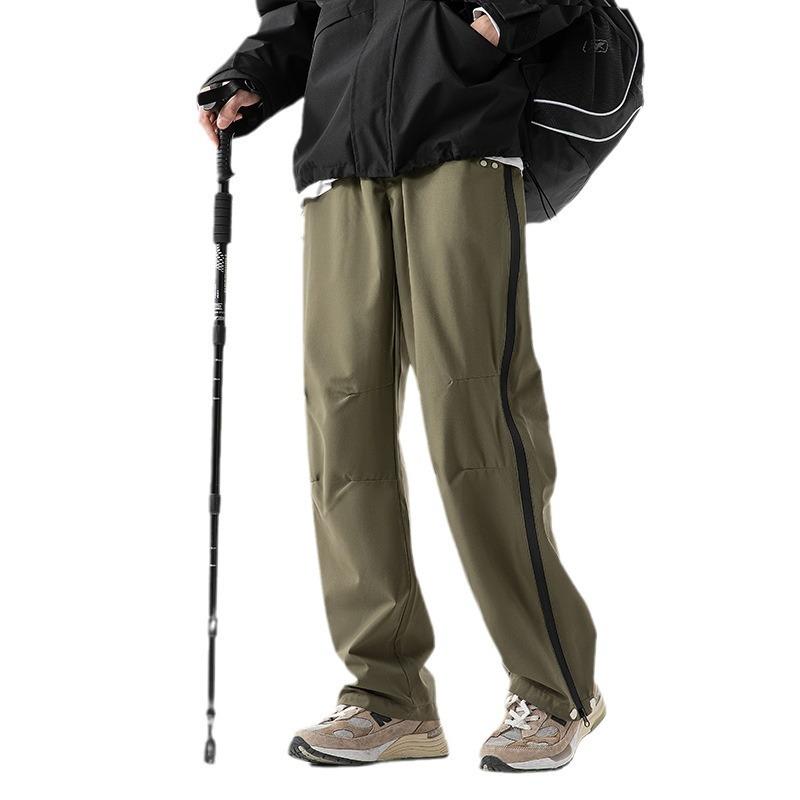 Functional shock pants men's spring and autumn outdoor windproof waterproof fashion straight high street casual long pants