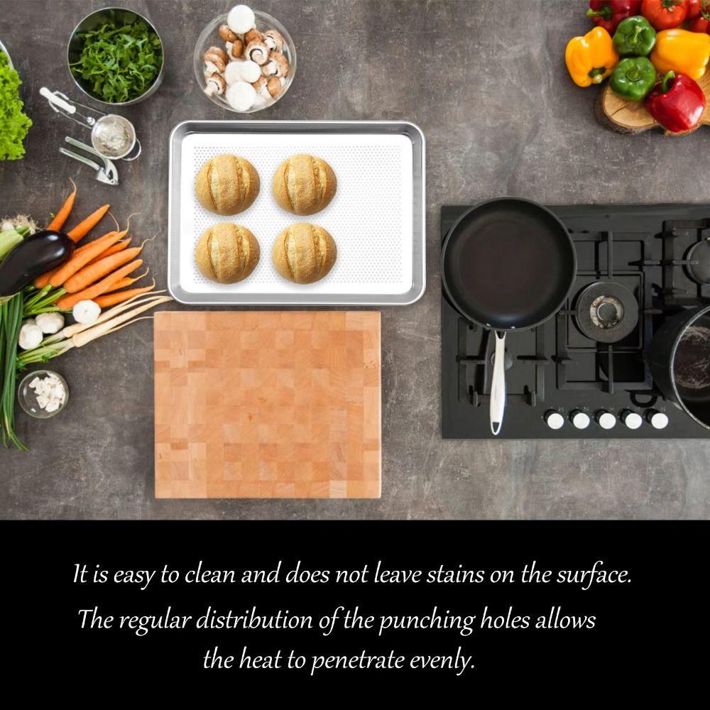 Rectangular Aluminum Zinc Zinc Alloy Baking Plate Rustproof Kitchen Baking Sheets  Restaurant