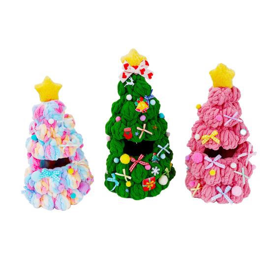 Christmas Tree Outfit for 17cm Doll Knitted Apparel Compatible with 1st/2nd/3rd Generation Doll Stylish