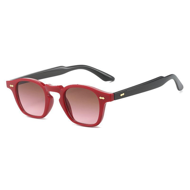 Hip-hop Sunglasses Small Frame Polygonal Men's and Women's Fashion Sunglasses European and American Sunglasses