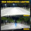 2Pcs Canbus H4 LED Headlight Bulbs High Low Beam 25000LM Car Motorcycle Lights 24pcs 3570 CSP Turbo Led Copper Tube Lamps Auto Moto Headlamp 12V 6500K