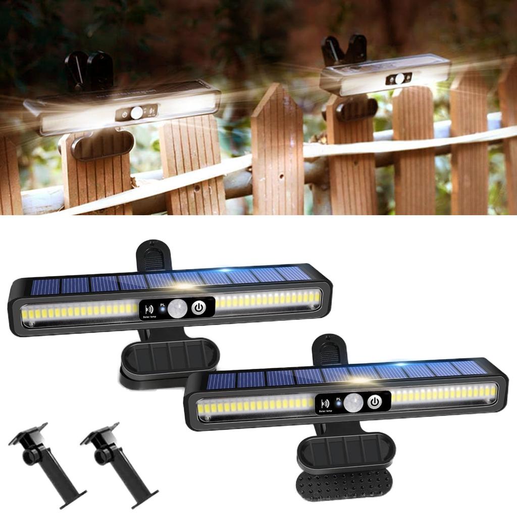 SKD Solar Light with Motion Selectable Lighting Solar Automatic for Outdoor and Disaster A160 of Clip-on Sensor, Modes, Charging, On/Off, Waterproof,