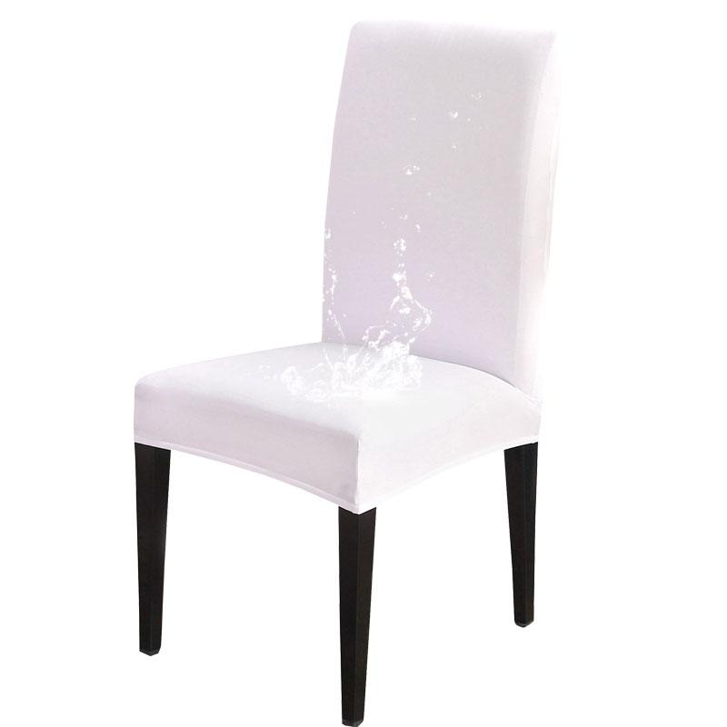 11 Colors Waterproof Chair Cover for Dining Room,stretch Solid Chair Protector for Banquet ,wedding,party,office Chair Slipcover