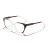 Fashion Cat's Eye Collide Color Anti Blue Light Glasses Men Women Retro PC Frame Outdoor Travel Party Eyeglasses
