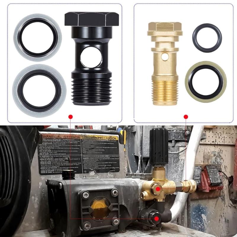 Niezawodny zestaw śrub mocujących zawór rozładowujący do myjek ciśnieniowych serii Annovi Reverberi AR2119 Szybka prosta instalacja