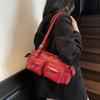 Pu Leather Casual Bag For Women With Multiple Pockets And Zipper Closure For Daily Use