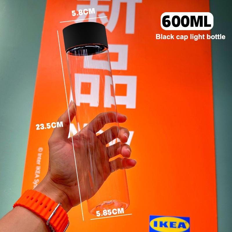 

Холодно заварений чай Пляшка для води Фільтр Чашка для води Портативна для спортивних прогулянок Молоко Чай Фруктовий сік Чашка для пиття Домашня прозора as the picture