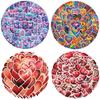 Valentine's Day Heart Graffiti Stickers: 50/100 Waterproof Decorative Stickers for Water Bottles & Computers