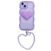 Applicable To Apple 14 Mobile Phone Case Wave Edge Love Bracelet IPhone 15 Soft Shell XR Anti-fall Soft Shell Protective Case