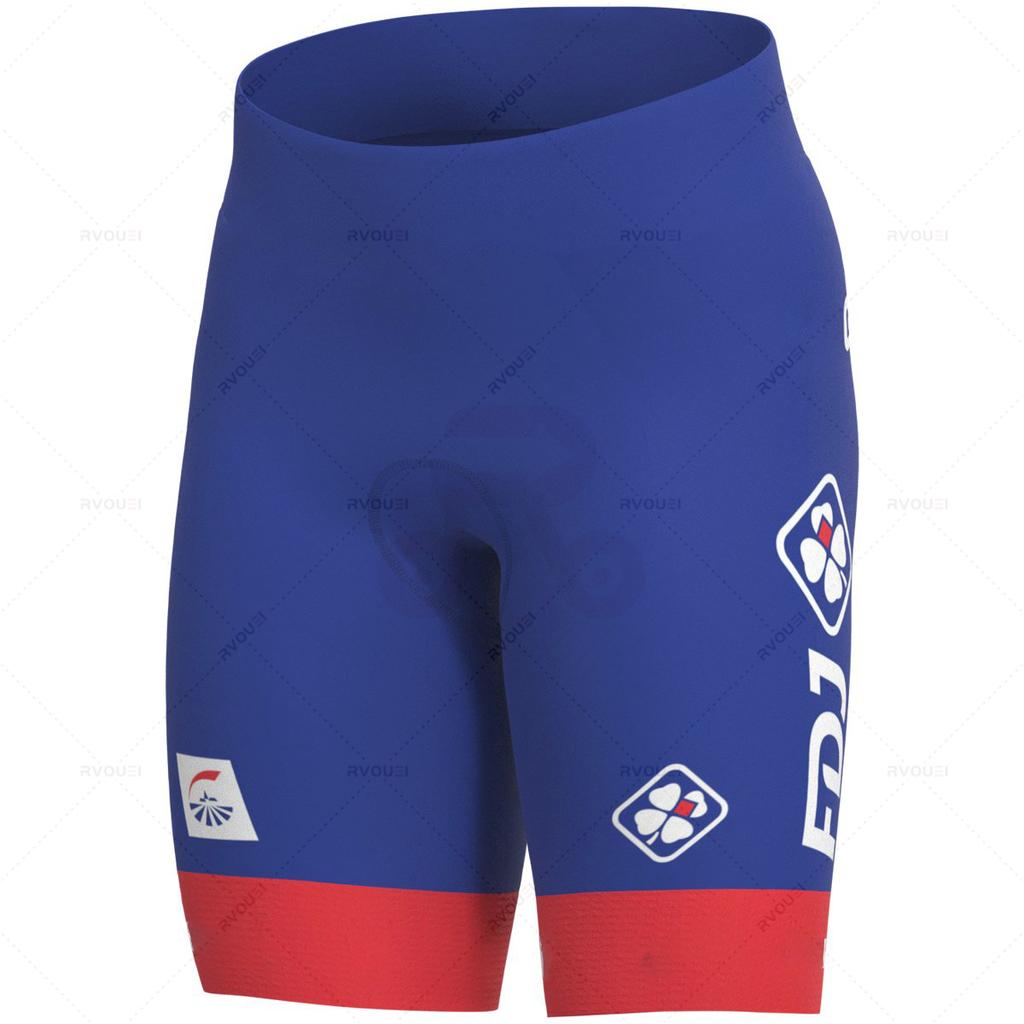 Cyklistické dresy 2026 Fdj Pánské cyklistické oblečení Letní krátký rukáv MTB Cyklistický oblek Oblečení na kolo Ropa Ciclismo Hombre