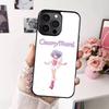 Magical Angel Creamy M-Mami Phone Case For iPhone 17 16 15 14 13 12  Pro Max Plus for Magsafe Mirror Wireless Magnetic Cover