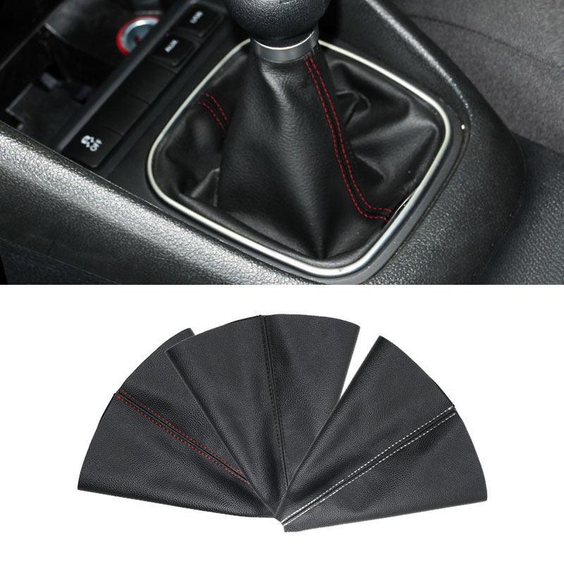 Car Accessories Interior Microfiber Leather Center Console Gear Shift Dust Protection Cover Trim For VW Golf 5 6 MK6 MK5
