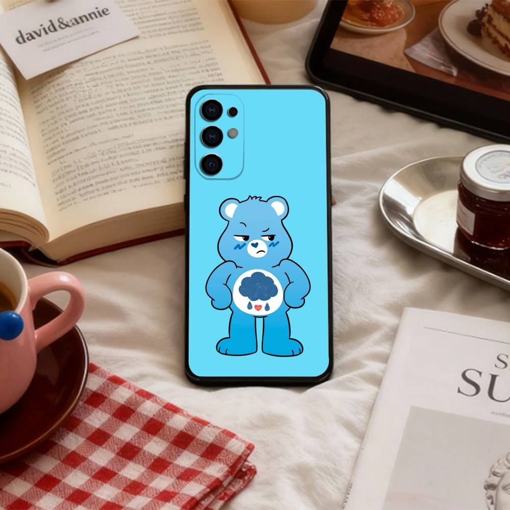 Classic C-Cute C-Care B-Bears Phone Case For Samsung S 25,24,23,22,30,21,10,9,Ultra,Plus,Lite,FE,4,5 G Soft Black Case