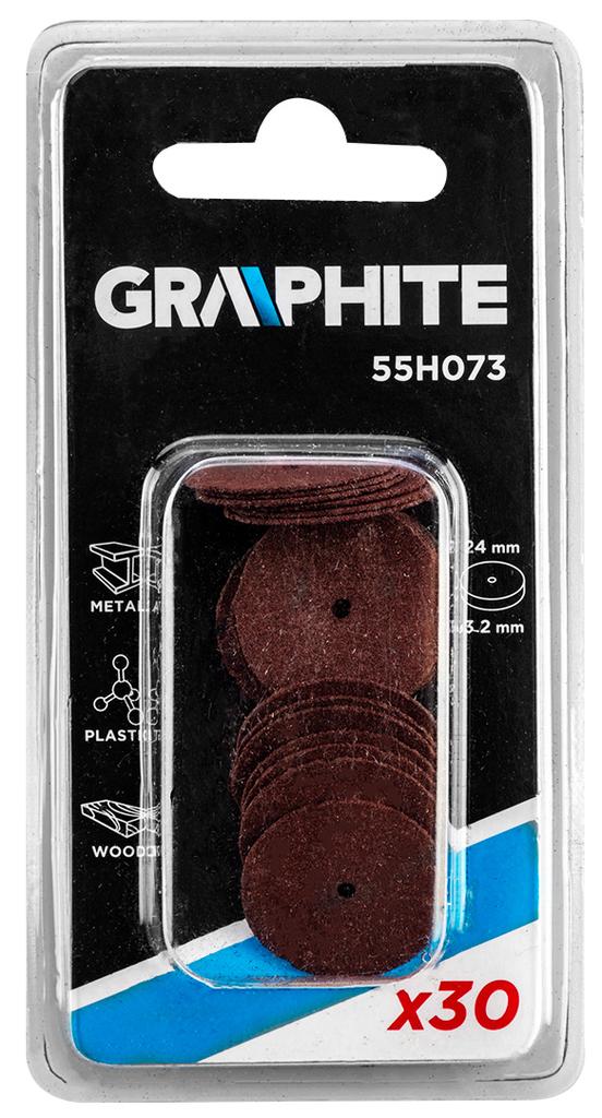 Corundum cutting disc 24 x 2.0 mm, 30 pcs.