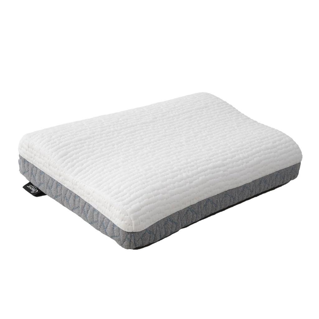 EMOOR Premium Pillow, 3-Layer Construction, Height Adjustable from 9 to 14 cm, Suitable for Side Sleepers
