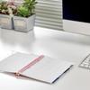 Maruman 2026 Notebook Starts January 2026 Planner, Diary, Monthly, 20-Hole, A5, Pink, FD42-26-08,