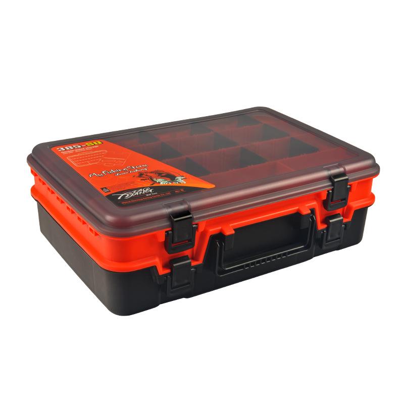 Large Double-Layer Portable Lure and Tool Box: Multifunctional Fishing Gear and Accessories Storage