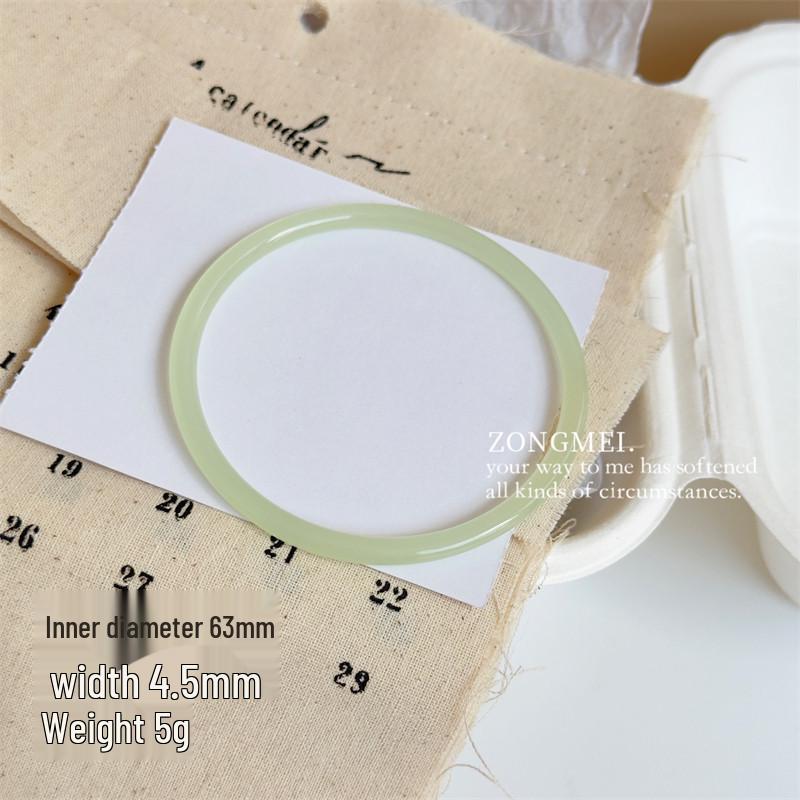 Velký nepravidelný mramorový vzor akrylový náramek - Výrazný francouzský široký čtvercový pryskyřičný šperk.