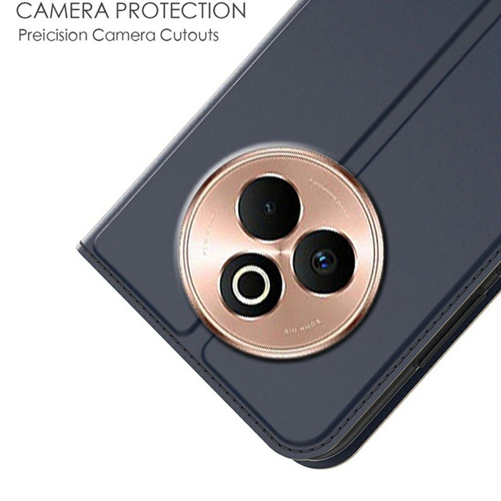 For Realme P3 Pro 5G Case PU Leather Phone Cover with Card Holder Stand