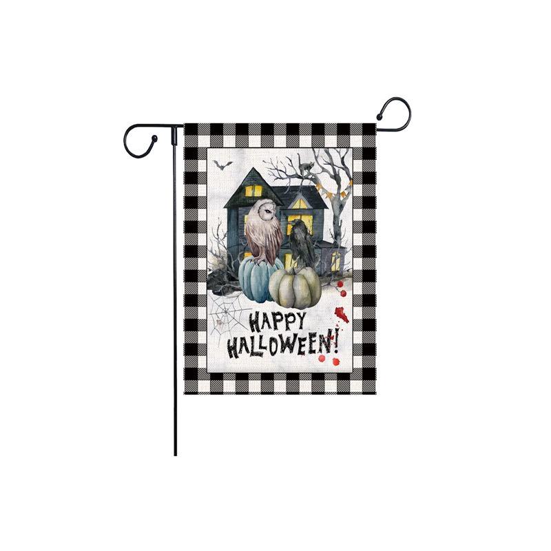 Cross-Border Double-Sided Halloween Garden Flag