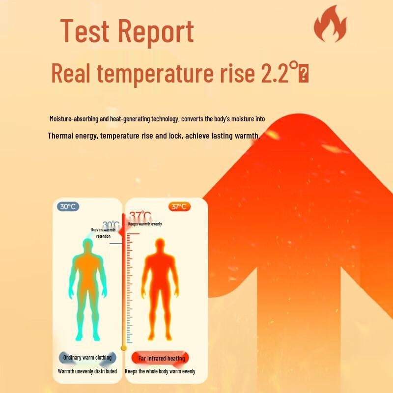 Xue Qiman Men's Anti-Bacterial Cotton Thermal Undershirt