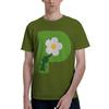Flowerunisex T Shirt Pikmin  Humor Tee Shirt Short Sleeve Crew Neck Pure Cotton Printed Tops T-Shirt