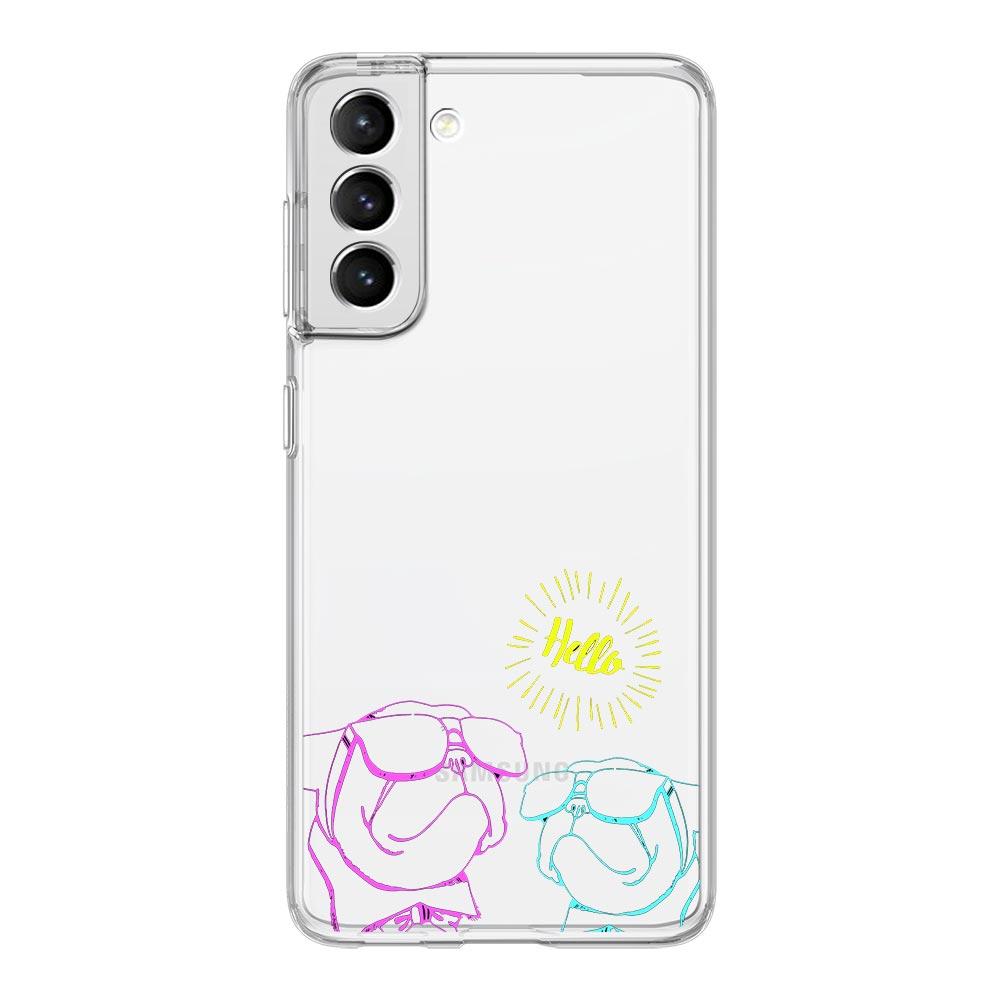 French Bulldog Phone Case For Samsung Galaxy S23 S22 Ultra S20 S21 FE 5G S10 S10E S9 S8 Plus 4G Soft Silicone Clear Cover Couqe