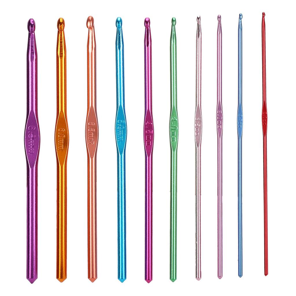 100PcsCelsiusSet Sweater Knitting Tool 22 Metal Crochet Set Needles Sewing Tools Kit with   Accessories