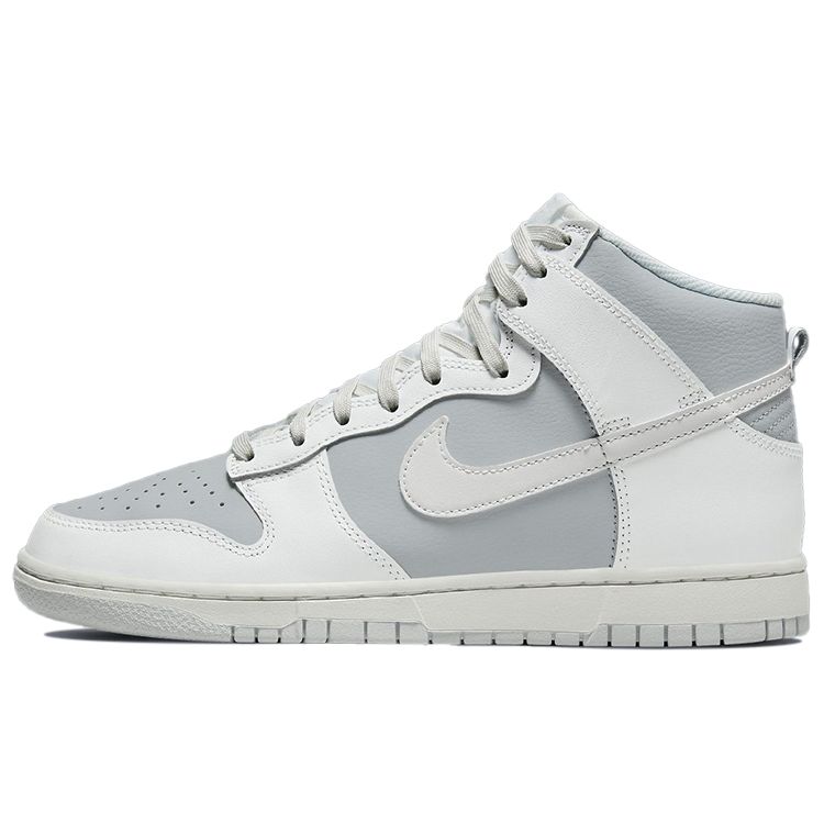 Nike Dunk High White Pure Platinum Men Sneakers Summit-White DJ6189-100 44