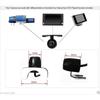 For Vehicle Monitor Android DVD 170 Degree Starlight Night Vision Fisheye Lens Car Reverse Backup Rear View Camera