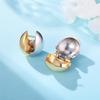 925 Silver Hoop Earrings Simple Silver Heart Shape Earrings For Women Engagement Wedding Party Birthday Jewelry Gift