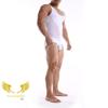 Men's Nylon Mesh Spliced Swim & Fitness Jumpsuit