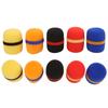 10Pcs Microphone Cover Thick Soft Sponge Dustproof Various Colors Good Elasticity Microphone Windscreen Foam Cover