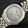 GENUINE VINTAGE SEIKO 5 AUTOMATIC JAPAN MENS GREY COLOR DIAL WATCH A500077-2 R151a-a500077