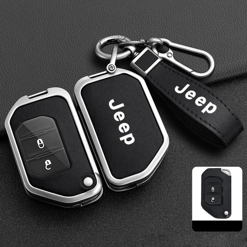 For Jeep Car Remote Key Case Cover Protector Shell For Jeep Gladiator JT Sahara JLU Wrangler JL Rubicon 2018 2019 2 3 4 Butto