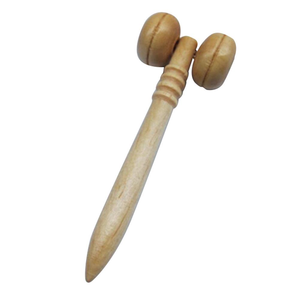

1PCS Wooden Body Massage Stick Meridians Relieve Muscle Soreness Relaxing Tool Foot Reflexology Massager