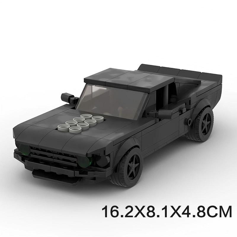 

Конструктор, совместимый с LEGO: Настольное украшение Ford Mustang RTR-X 277 pcs