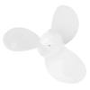 Båtmotor Propeller Takt 2 2.3 Tre Blad Aluminiumlegering Utombordsmotor Propeller för Ersättning Uppgradering